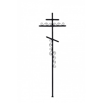 Крест кованый "Крученая нога"