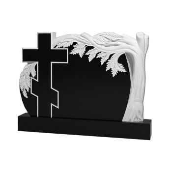 3D памятник из гранита Форма №307