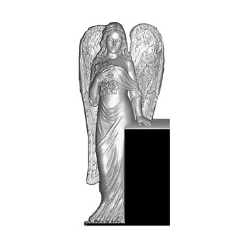 3D памятник из гранита Форма №356