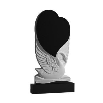 3D памятник из гранита Форма №407