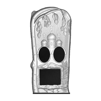 3D памятник из гранита Форма №419