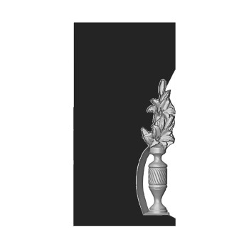 3D памятник из гранита Форма №454