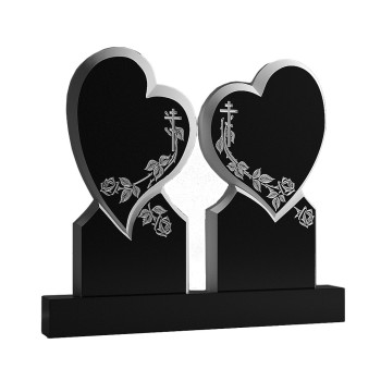 3D памятник из гранита Форма №496