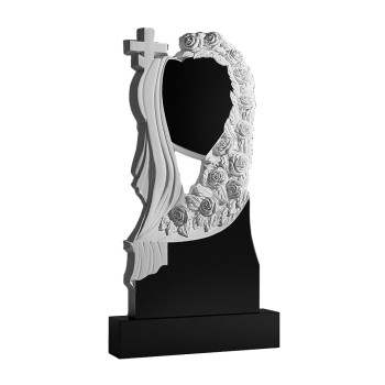 3D памятник из гранита Форма №499