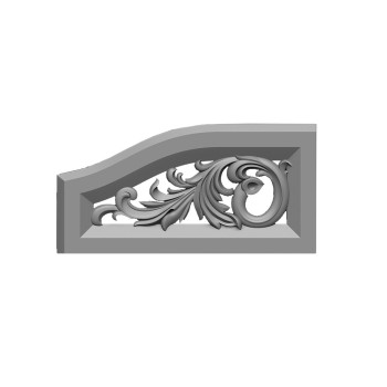 3D памятник из гранита Форма №620
